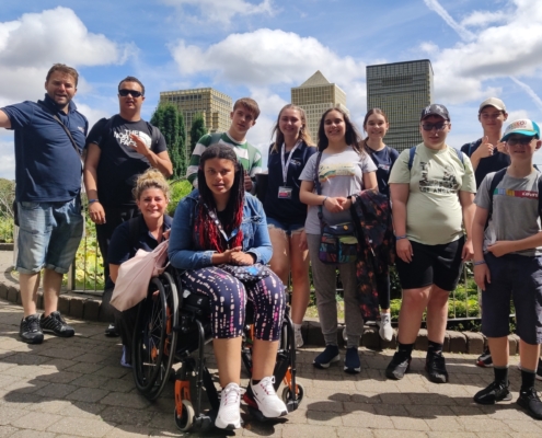 Accuro members at Legoland during the Summer Holiday Scheme